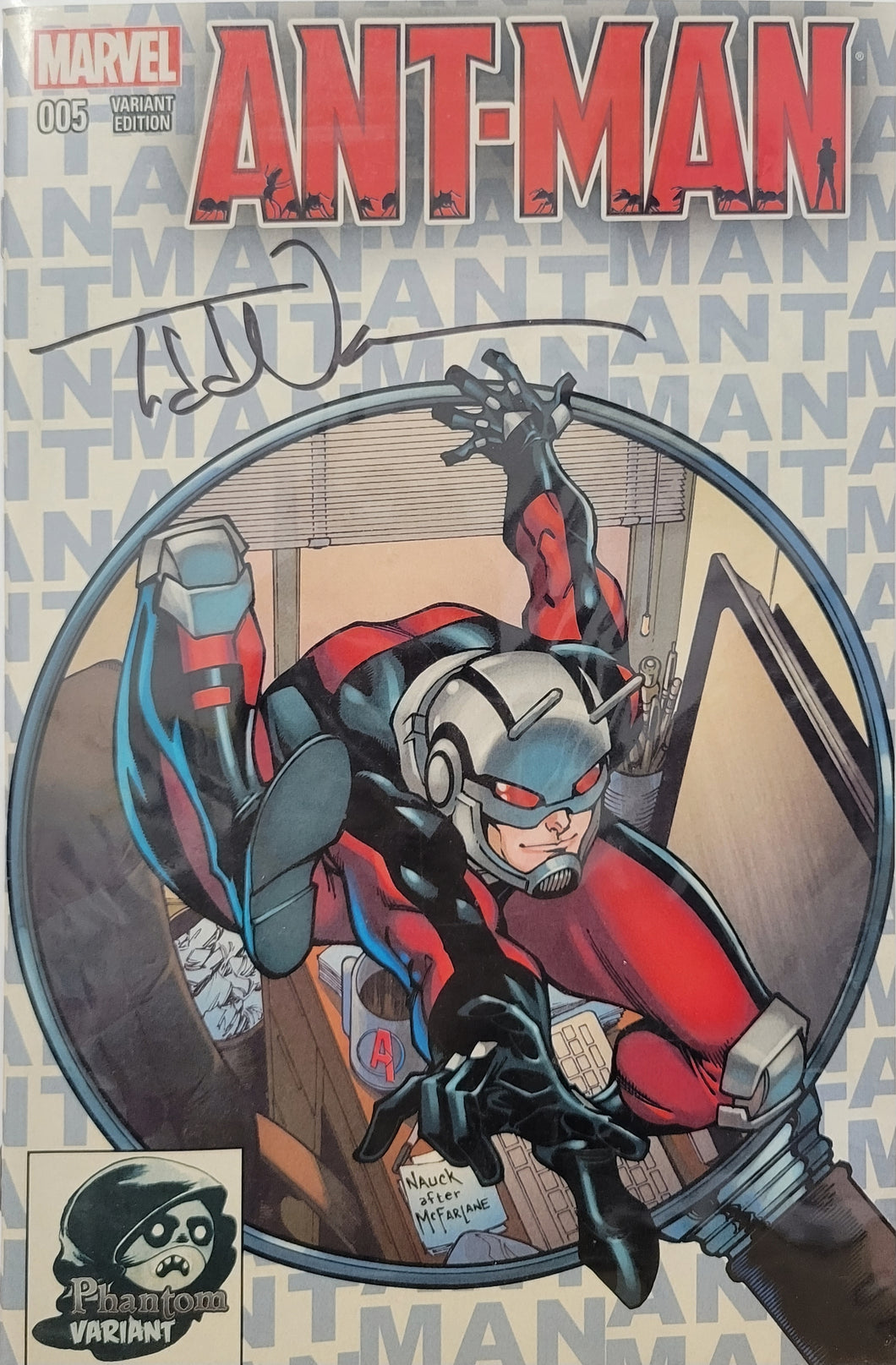 Ant-Man #5 Signed by Todd Nauck w/COA