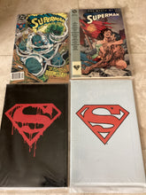 Load image into Gallery viewer, Death Of Superman Lot of 4 Comics, Including 1ST Doomsday!
