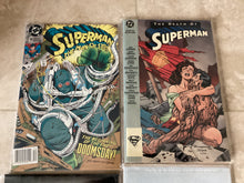 Load image into Gallery viewer, Death Of Superman Lot of 4 Comics, Including 1ST Doomsday!
