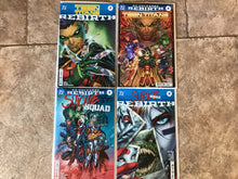 Load image into Gallery viewer, SUICIDE SQUAD + TEEN TITANS LOT OF 4 #1 ISSUES!

