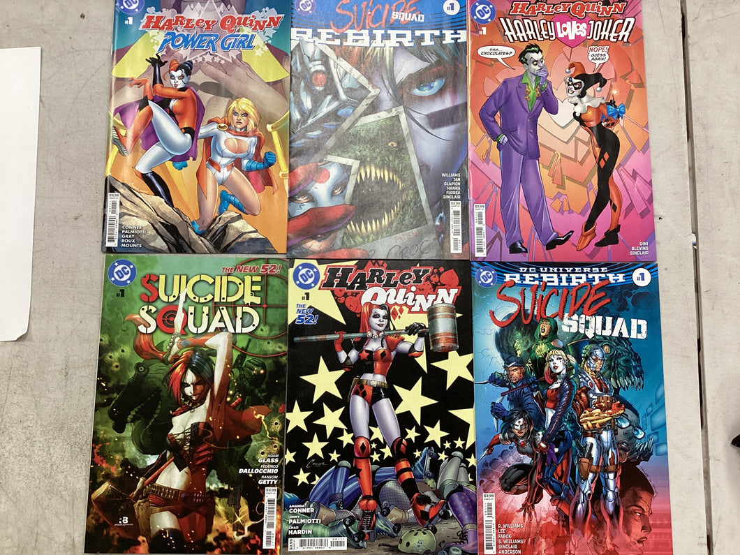 Harley Quinn Lot Of 6 Comics!