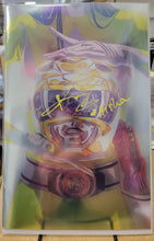 Load image into Gallery viewer, Mighty Morphin Power Rangers #44 FOIL Variant Signed by Karan Ashley w/COA
