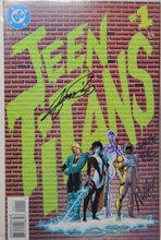 Load image into Gallery viewer, Teen Titans #1 Cover by Jurgens and Perez - Signed by George Perez w/COA
