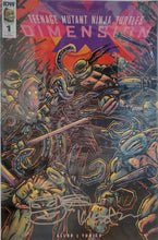 Load image into Gallery viewer, TMNT Dimension #1 Retailer Incentive Signed and Remarqued by Kevin Eastman w/COA
