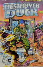 Load image into Gallery viewer, Destroyer Duck #1 -1st Appearance of Groo- Signed by Sergio Argones w/COA
