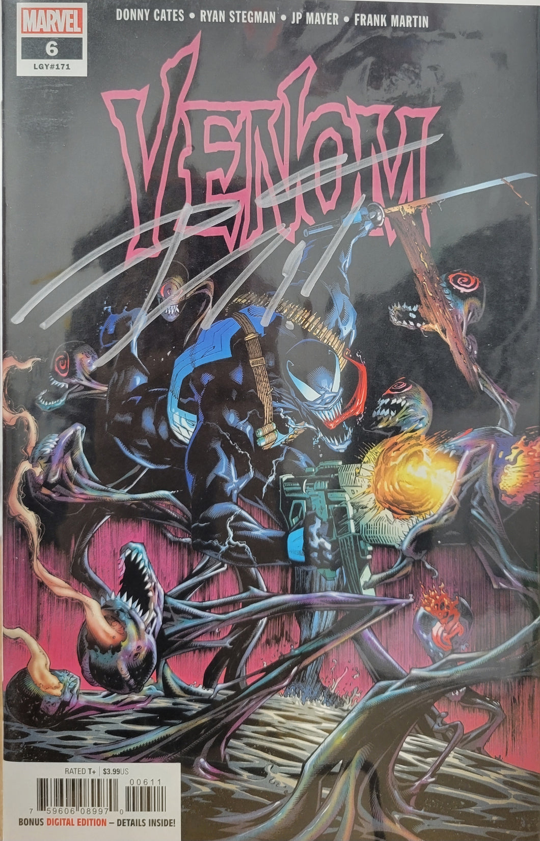 Venom #6 Signed by Donny Cates w/COA