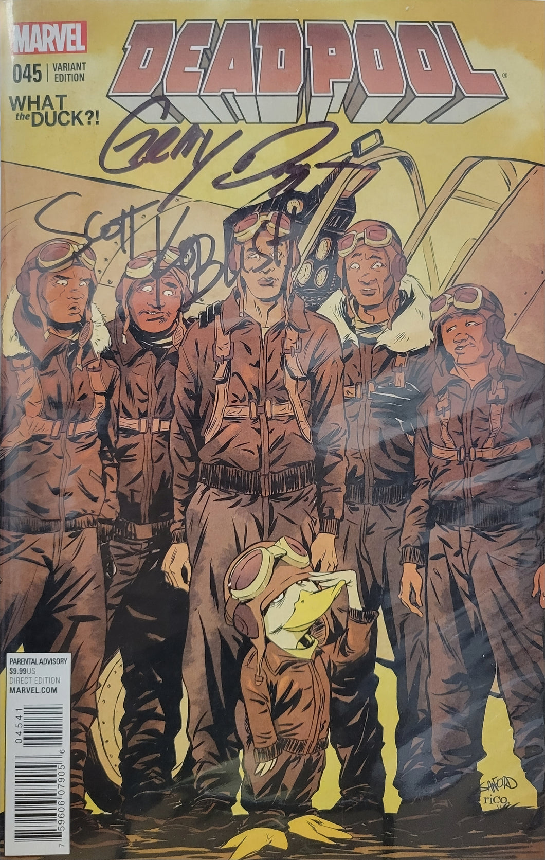 Deadpool #45 Signed by Scott Koblish and Gerry Duggan w/COA