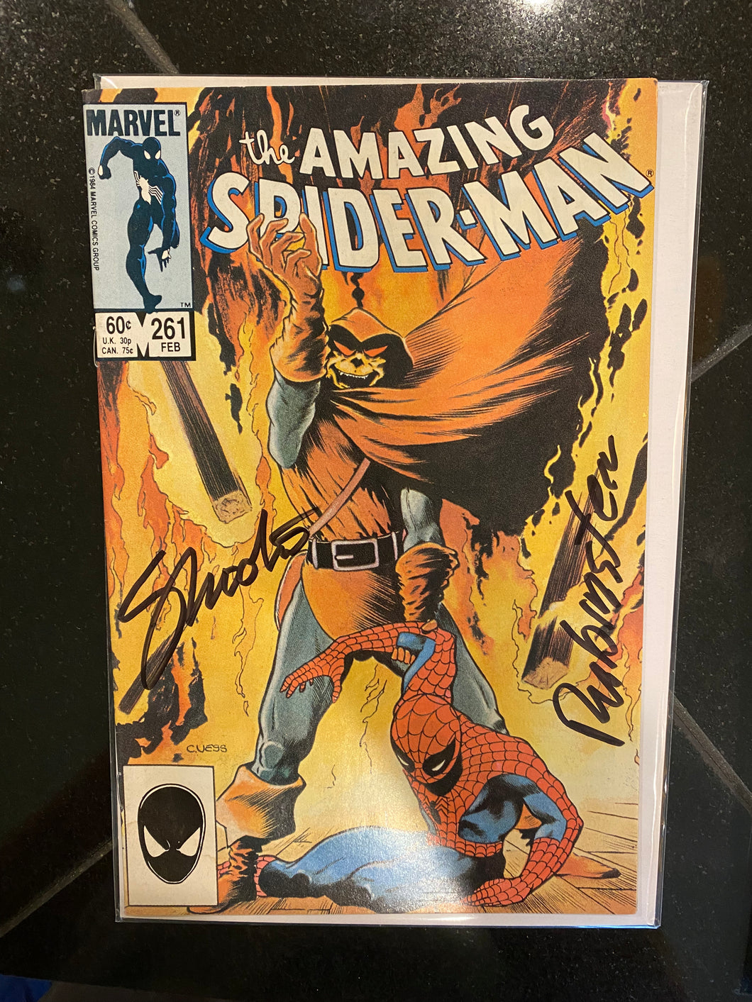 Amazing Spider-Man #260 Signed by Joe Rubinstein w/COA